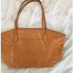HOBO Orange Shoulder Tote Very Nice